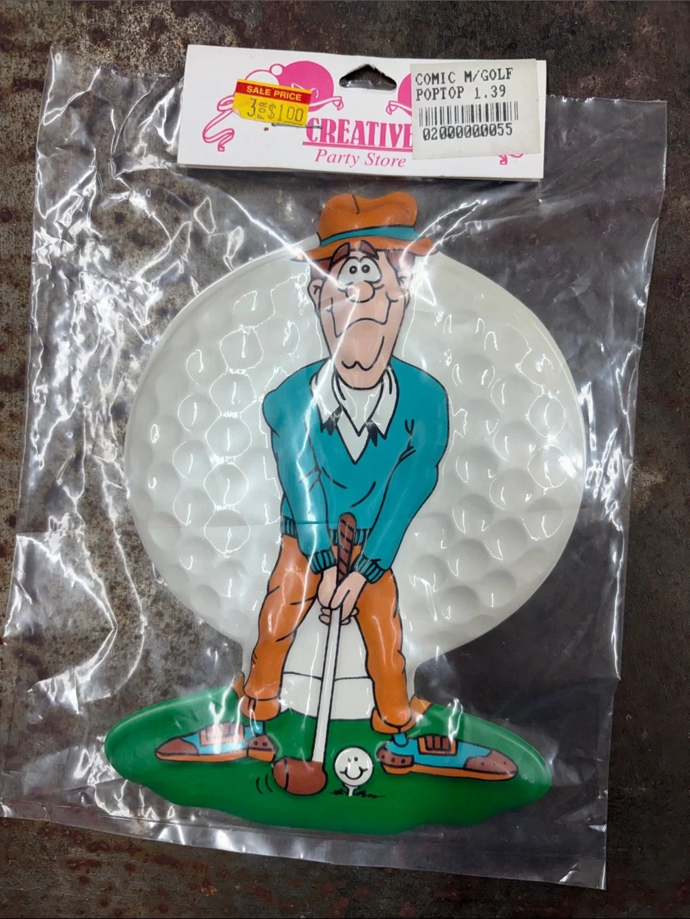 Vintage Golf Cake Topper Cake Decorating Bundle.Various Conditions-Sealed & Open